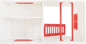 เล้าเล้าไก่พลาสติกระบายอากาศได้ดีขนาดใหญ่สำหรับใช้ในสวนไก่ - Product Image 4