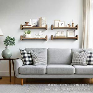 Custom-designed floating single-panel <b>storage</b> <b>rack</b>, wooden kitchen spice <b>bottle</b> organizer, bathroom toiletries <b>storage</b> <b>rack</b> - Product Image 4