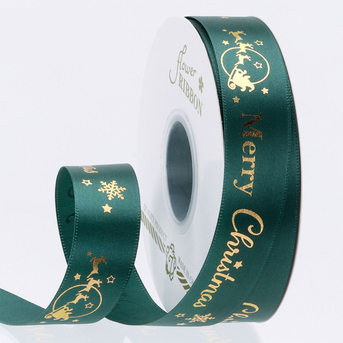 2,5 cm [Sleigh] vert foncé - 40 yards