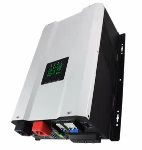 태양광 발전 인버터 1KW 3KW 5KW 8KW 12KW AC-DC 순수 사인파 인버터 오프 그리드 분할 위상 하이브리드 오프 그리드 태양광 인버터