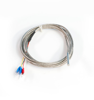 Sonda Termoeléctrica Impermeable de 50 mm Fabricada en China, Resistencia Térmica PT100, Sensor de Temperatura RTD PT100