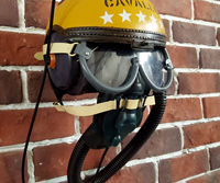 Décoration murale rétro créative, casque de pilote de l'armée de l'air américaine, style américain, artisanat pour bar et restaurant