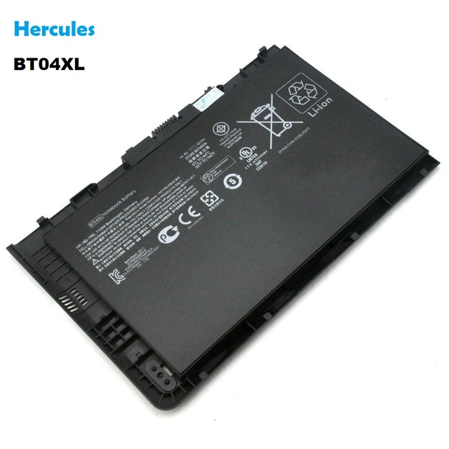BT04XL Original Laptop Battery 14.8V 3400mAh (52Wh) 4cell for HP EliteBook Folio 9480m 9470m Laptop Battery