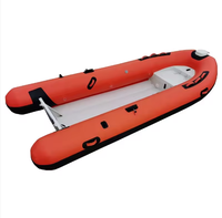 Double coque en aluminium semi-rigide 13ft RIB 390 Bateaux gonflables en PVC Hypalon à vendre