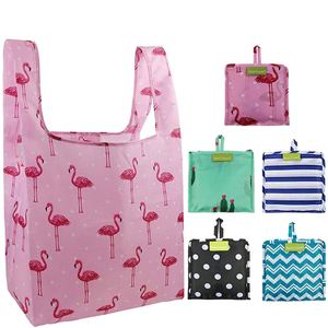 Cheap Portable Large Thick <b>Reusable</b> Custom Foldable Long Letter Pattern Shopping <b>Bag</b> Wholesale Price Sustainable RPET LEMEI - Product Image 1