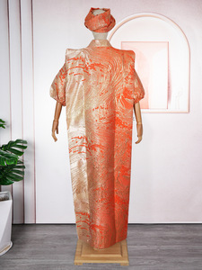 Jacquard satén <span class=keywords><strong>tela</strong></span> <span class=keywords><strong>africana</strong></span> Kaftan <span class=keywords><strong>vestidos</strong></span> tradicional Boubou vestido Turquía <span class=keywords><strong>vestidos</strong></span> para africano - Product Image 6