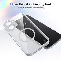 Funda magnética a prueba de golpes para Xiaomi Poco X8 Pro Max/X8 Pro/Redmi Turbo 5 MAX/Turbo 5 5G, cubierta trasera mate translúcida