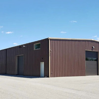 Structures en acier commerciales, construction préfabriquée en acier sandwich, plans de construction