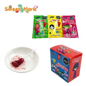 Sucettes Halal aux Fruits Yoletas en Forme de <span class=keywords><strong>Pied</strong></span> avec <span class=keywords><strong>Poudre</strong></span> Pétillante - Product Image 1