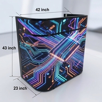 Pantalla LED Flexible de Alta Calidad para Recepción, Video Wall LED, Señalización Digital para Bares, Escenarios y Eventos, Artículo en Venta Caliente P2.5