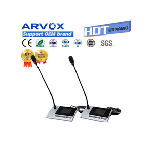 Système de conférence audio et vidéo pour salle de réunion ARVOX RC-6516C/<span class=keywords><strong>D</strong></span> 16B avec microphone pour discussion - Product Image 1
