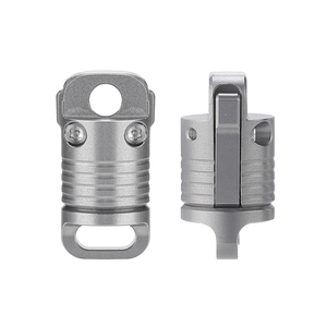 Porte-clés à dégagement rapide en titane, connecteur magnétique détachable à une main, verrouillage sécurisé <span class=keywords><strong>pour</strong></span> clés de voiture, clés USB et équipement EDC - Product Image 1
