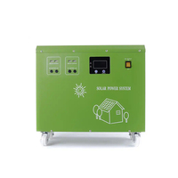 Systèmes d'énergie solaire SUYEEGO 300w 500w 700w 1000w Onduleur à onde sinusoïdale pure Protection à six cœurs Système d'énergie solaire domestique