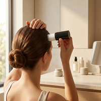 Flacon cosmétique en plastique PP de 15 ml, calibre 30 mm, flacon applicateur d'huile capillaire avec brosse pour le soin du cuir chevelu, emballage liquide