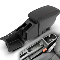 Boîte de console centrale automobile de haute capacité, accoudoir de voiture personnalisé