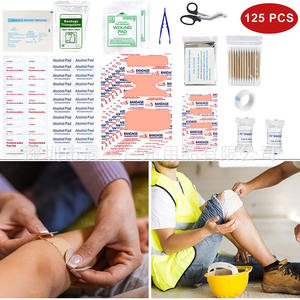 Kit de Primeros Auxilios de Supervivencia 20x13x11cm, Equipo de Emergencia Impermeable para Exteriores, para Camping, Senderismo, Montañismo, Juego de Herramientas EDC - Product Image 4