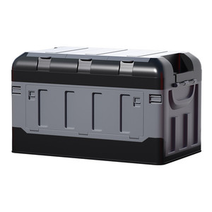 Caixa de Armazenamento Dobrável Personalizada para Camping ao Ar Livre, Caixas de Plástico com Abertura Lateral - Product Image 1