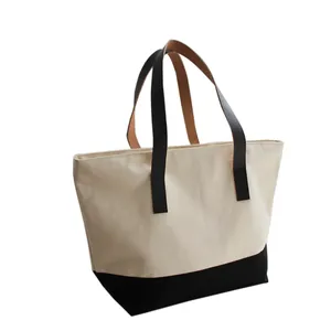 Sacs à main <span class=keywords><strong>de</strong></span> <span class=keywords><strong>luxe</strong></span> pour femmes, design célèbre, sac fourre-tout en toile avec poignée en cuir, décoration rayée, style doux - Product Image 1