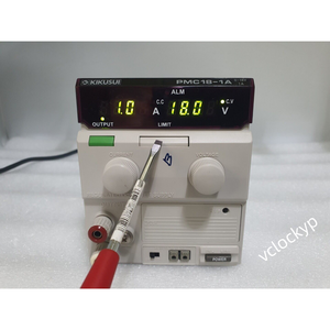 คิคุซุย PMC-18-1A, 18V, 1A แหล่งจ่ายไฟ DC แบบเชิงเส้นขนาดกะทัดรัดเสียงรบกวนต่ำ (CV/CC) มือสอง - Product Image 2