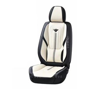 Housses de siège auto en cuir 5D style sport, matériau PU, ajustement universel, coussin antidérapant, housse imperméable, accessoires pour véhicules automobiles - Product Image 6