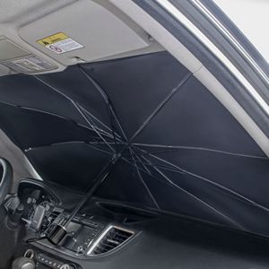 Pare-soleil en nylon le plus vendu, résistant aux UV, pliable, pour pare-brise de voiture - Product Image 1