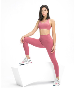 Mallas deportivas de cintura alta para mujer, ropa ajustada para gimnasio y <span class=keywords><strong>yoga</strong></span> - Product Image 4