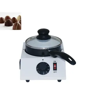 Único Pote Comercial Elétrica Máquina De Derreter o Chocolate Queijo Mini beleza Máquina de Fusão De cera vinho leite quente