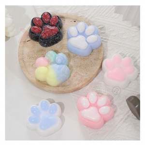 High Quality Super Slow Rising Cat Paw Squishy Stress <b>Ball</b> Sensory Fidget Therapy Kawaii Toy Other Material <b>Squeeze</b> Toy - Product Image 3