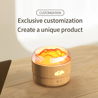 Nouveau diffuseur d'arômes de table pour la maison avec humidificateur silencieux et veilleuse nuage - Mini machine automatique domestique