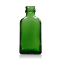 Mini bouteilles en verre, flacon de verre, de couleur, vert, bleu, marron, personnalisé, 20 pièces