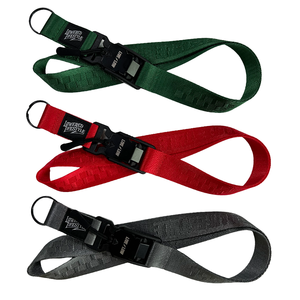 High-quality Wholesale Liyuan Durable Nylon Natural Color Jacquard Lanyard UV Printing Hook Buckle Custom Color Logo for New