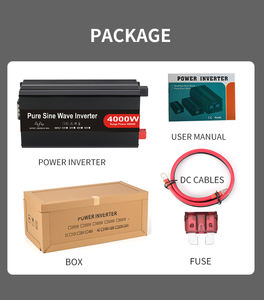 4000W <span class=keywords><strong>12V</strong></span> à 240V 24V à 230V 4KW 24v Onduleur Onde Sinusoïdale Pure 4000w 110V 120V <span class=keywords><strong>Convertisseur</strong></span> de Puissance <span class=keywords><strong>pour</strong></span> Maison RV <span class=keywords><strong>Bateau</strong></span> - Product Image 5