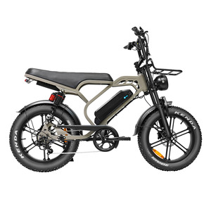 Bicicleta Eléctrica Urbana Fatbike V20 Limitada en Existencia en la UE, Motor de 250 W, 48 V, 15.6 Ah, Frenos de Disco Dobles, Suspensión, Bicicleta Eléctrica de Montaña para Terreno Difícil - Product Image 2