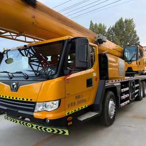 Grue sur chenilles d'occasion XCT35 de 35 tonnes avec moteur et pompe, montée sur camion, marque chinoise la plus vendue - Product Image 5