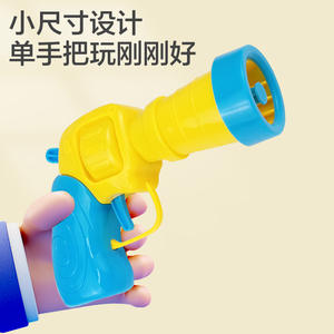 ปืนพกพลาสติกสำหรับเด็กปืนปิงปองแบบไฟฟ้าสามารถยิงได้สำหรับปืนของเล่นปืนยิงสำหรับพ่อแม่เด็กกลางแจ้ง - Product Image 4