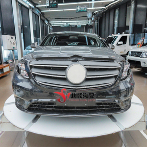 Kit de carrocería de parachoques delantero de alta calidad para <span class=keywords><strong>Mercedes</strong></span> V Class 447 <span class=keywords><strong>448</strong></span> Easy Plastic ABS Radiator Reemplazo completo de la nariz delantera - Product Image 2