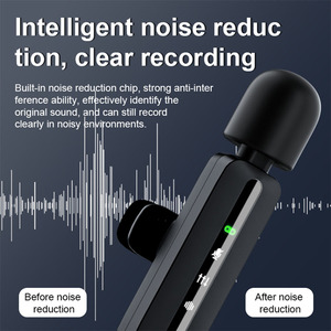 SE83 Mini microfone lapela longa resistência um a dois ao ar livre Live Streaming microfone sem fio lapela - Product Image 5