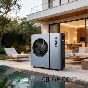 Pompe à chaleur air-eau monobloc intelligente 10,8 kW R32/R410A, onduleur DC, contrôle WiFi/application, certifiée A+++, CE, pour usage domestique et hôtelier - Product Image 6