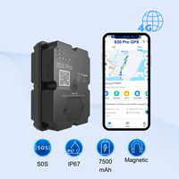 Traceur GPS sans fil 4G S20 Pro avec télécommande, batterie 7500 mAh, étanchéité IP67, alarme SOS et aimant puissant pour camions, remorques et conteneurs