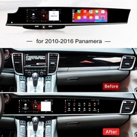 Reproductor Multimedia de Video para Auto con Pantalla Dual de 12.3 Pulgadas para Porsche Panamera 2010-2016, Navegación GPS, Android Auto, Carplay, 4G