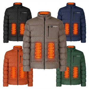 Neues Design Damen gewaschene Heiz jacke Dicke beheizte Jacke Puffer jacke Jeon-gi Nanbang Jakeot zum Snowboarden mit Reiß verschluss - Product Image 1