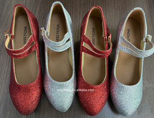 Chaussures <span class=keywords><strong>de</strong></span> <span class=keywords><strong>danse</strong></span> <span class=keywords><strong>latine</strong></span> rouge à paillettes pour femmes, pantoufles Dorothy Ruby, Costume d'halloween, talon <span class=keywords><strong>de</strong></span> 5.5cm, chaussures <span class=keywords><strong>de</strong></span> <span class=keywords><strong>danse</strong></span> moderne - Product Image 2
