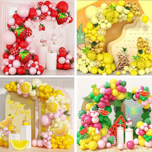 بيضاء ندفة الثلج اللاتكس طقم قوس جارلاند زينات حفلة عيد ميلاد معدنية مع الفضة البيضاء للحفلات - Product Image 4