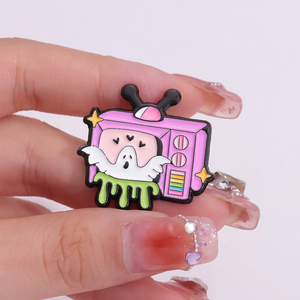 Cartoon TV Enamel Pins Cute Funny Boo Lapel Badge Brooches Backpack Clothes Shirt Metal Pin Jewelry Halloween Accessories Gift - Product Image 3