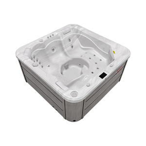 <span class=keywords><strong>Hydrorelax</strong></span> 5 personnes Massage Whirlpool Outdoor Spa Acrylique Matériau Fabricant Fourniture Bain à remous - Product Image 3