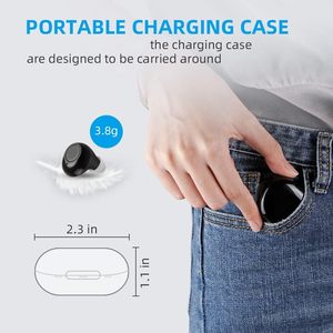 Jinghao A39สีดำมินิเครื่องขยายเสียงแบบชาร์จได้, เครื่องขยายเสียงเครื่องช่วยฟัง - Product Image 5