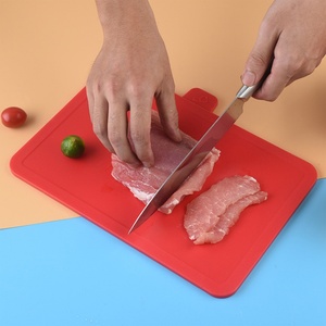 Double Side Cutting Board Classification Chopping Board <b>Plastic</b> <b>Kitchen</b> Cutting Board Set with Storage Stand - Product Image 3
