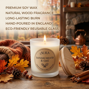 Bougie parfumée artisanale en cire de soja colorée avec mèche en bois, en verre, pour la maison, les mariages et les décorations de Noël, marque privée de luxe - Product Image 1
