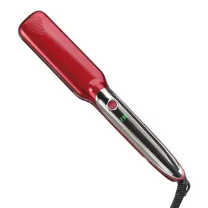 ST3328 बिजली के बाल Straightener, चीनी मिट्टी की थाली फ्लैट लोहे हज्जाम की दुकान के लिए, 3 रंग उपलब्ध, oem स्वीकार्य