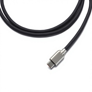 Câble de charge rapide en silicone pour téléphones Android et iPhone, câble USB Type-C, vente en gros d'usine - Product Image 3